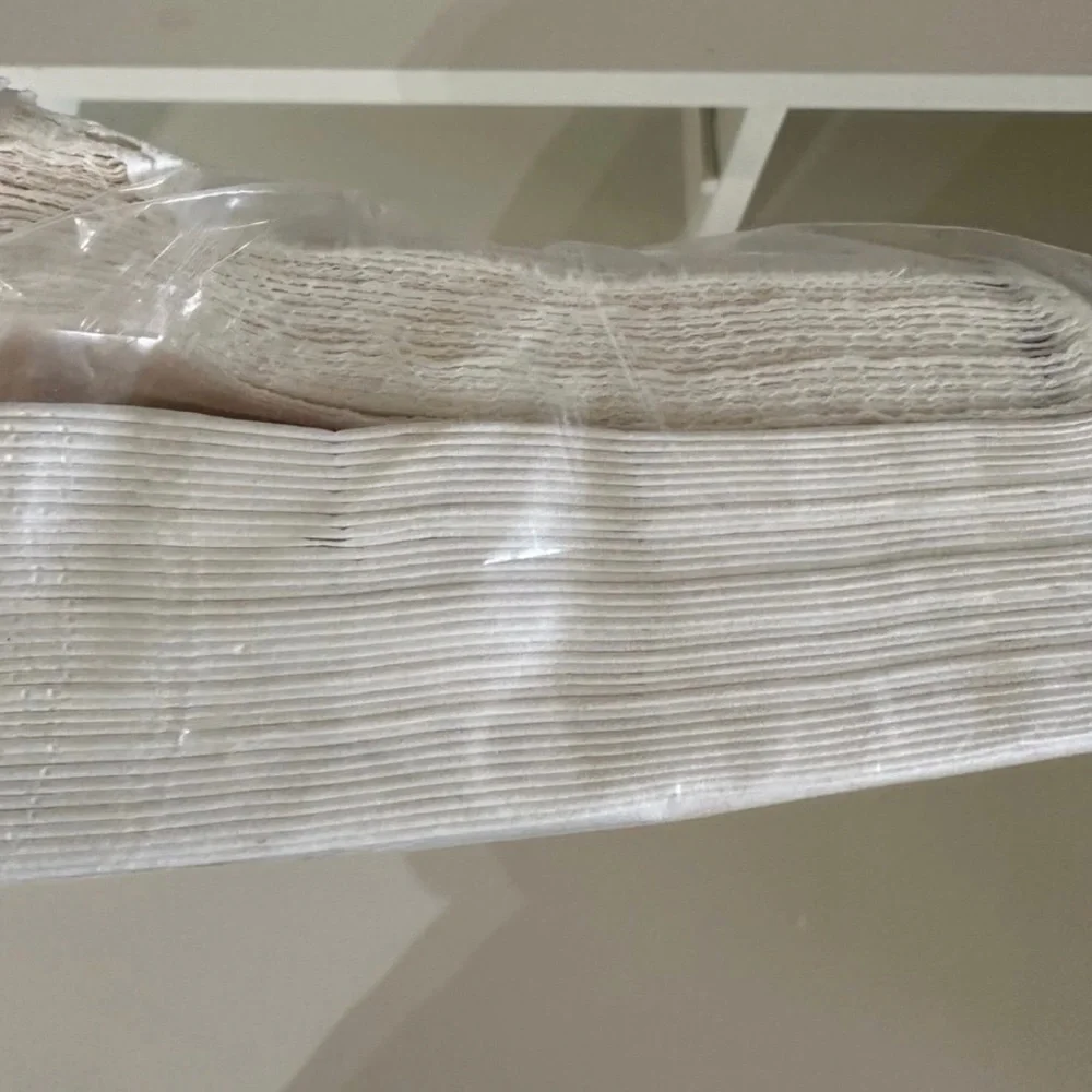 Classic White Embossed Napkins